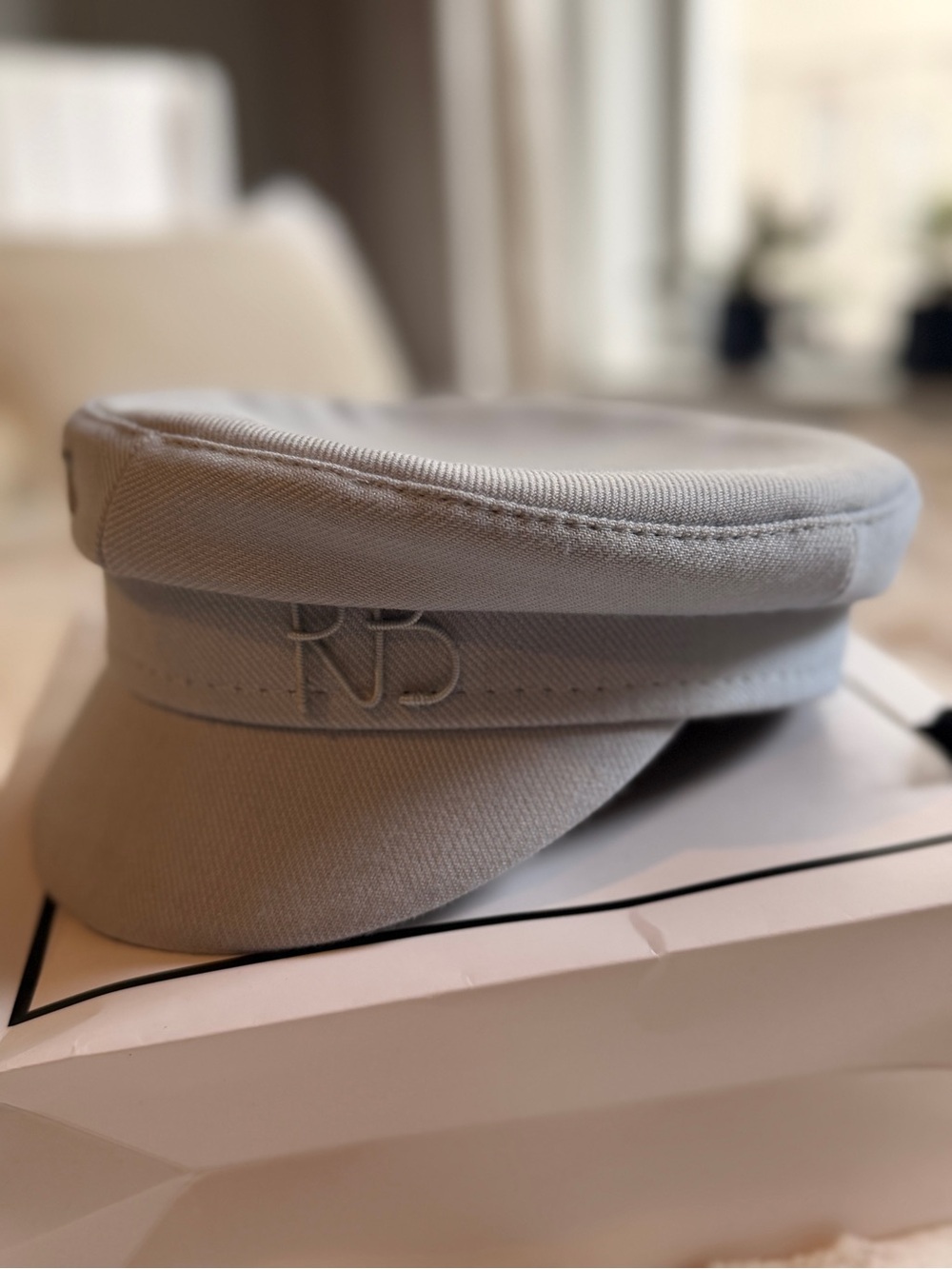 Ruslan Baginskiy Pale Blue Baker Boy Cap